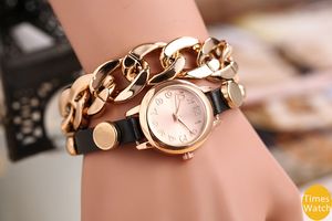 2016 Ny Hot Sala Retro Kvinnor Armband Armband Klock Bälte Mode Dekoration Watch Lady Quartz Armbandsur Freeshipping