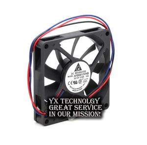 New chassis 80*80*15mm 8015 AFB0812VHB 80mm 12V 0.30A CPU cooling fan double ball for delta