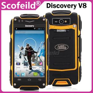 Discovery V8 MTK6572 Dual Core дюймовый водонепроницаемый Android Сотовый телефон Смартфон Dual камеры Android