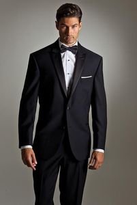 bespoke mens sutis black tuxedo slim fit custom made suit for wedding groom wear 2021 suits