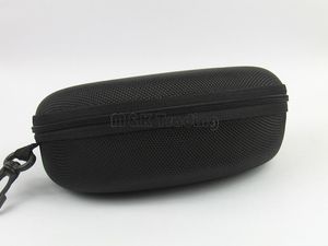 Brand Sunglasses Case EVA Box With Zipper Oversized Sun Eyewear Black Color Wholesale