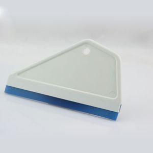 Pequena janela tonalidade de silicone swiper squeegee limpador de borracha lâmina de borda para janela de carro espelho de vidro limpeza lavagem mo-100