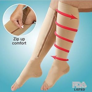 Wholesale zip up compression socks for sale - Group buy 2015 women Compression zip up sox socks Hosiery leggings pressure socks thin leg warmers shaper socks slim stockings tights pairs