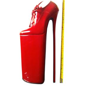 40cm Heel high 15.75 in Heel Sexy Shoes Stiletto Heel Pointed Top High Shoes Genuine Leather Heels,NO.y4003