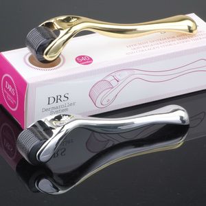 540 Pins Derma Roller com agulha de aço inoxidável para tratamento de perda de cabelo Therapy Therapy Dermaroller