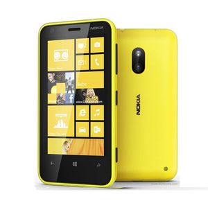 Oryginalny Nokia Lumia 620 Telefon komórkowy Windows Phone 512m / 8G Dual Camera 3G WIFI 5mp Aparat odnowiony