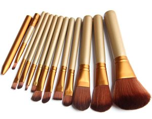Ben spazzole per il trucco 12 pezzi set cosmetico in polvere Fondazione Eyeshadow Eyeliner Brush Brush Strumento per il marchio Pincel Maquiagem Q240507