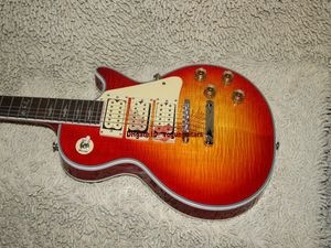 Gitar Ası toptan satış-Kiraz Yeni Özel Mağaza Ace Frehley Elektro Gitar Ücretsiz nakliye SICAK gitarları Burst