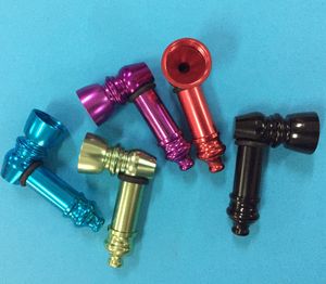 Ship from the USA Pipe for tobacco smoking colorful colored aluminum anodized MP24A