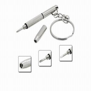 Mini Screwdriver eye glasses screw driver sunglasses eyewear watch phone Repair Hand Tool multi functional screwdriver with Keychain Gift