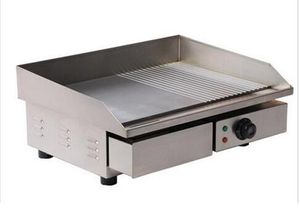 3KW 55CM Electric Griddle Grill Hot Plate Stainless Steel Commercial BBQ Grill