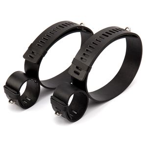 Punhos de Perna De Couro PU Perna Set, Bdsm Restrições Bondage, Travando As Mãos para Coxas Arnês, Brinquedos Eróticos, Brinquedos Do Sexo para Casais 0701