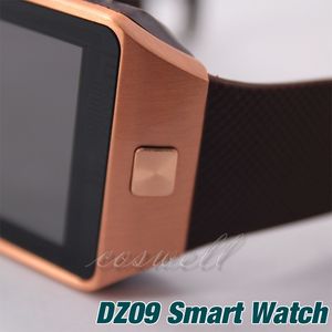 Date Smartwatch DZ09 Bluetooth Montre Smart Watch Wearable DZ sport boîte paquet SIM Carte Pour Apple IOS Android téléphone portable pouces DHL gratuit