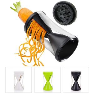 Wholesale spiral model for sale - Group buy 3 Colors Kitchen Gadget Funnel Model Spiral Slicer Vegetable Shred Device Cutter Cooking Tool Carrot Piece Grater New Kitchen Accessories