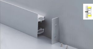 LED Bar light cover High Quality Aluminium profile rigid channel housing manufacturer 2m/set