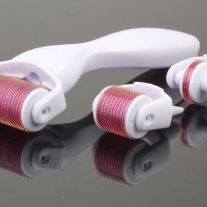 3in1 Micro Needle Hud Vibrerande Derma Roller Microneedle Dermaroller Body Roller Face Roller Eye Roller med CE