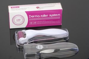 Nova marca 1200 Agulhas Derma Roller Micro Dermaroller Microneedling Terapia Para A Celulite E Estrias Anti Tratamento Da Perda De Cabelo