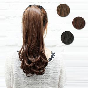 Wholesale-Free Shipping Curly Make Up Women Big Horsetail Synthetic New Clip in Ponytail Hairpiece Hair Extension Hair Piece Pony#L04026