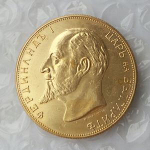 Bulgária 1912 Moeda de Ouro 100 Leva Declaração de Independência Cópia Moeda Promoção Barato preço de fábrica agradável Acessórios em casa Prata moedas