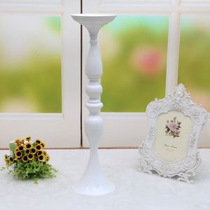 3 renk! Ücretsiz kargo 50 cm yükseklik metal mumluk mum standı düğün centerpiece olay yol kurşun çiçek raf ev dekorasyon