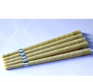 Ear Care pure beewax ear candle unbleached organic muslin fabric with protective disc CE quality approval