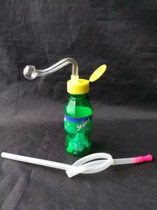 Classic plastic pots --glass hookah smoking pipe Glass gongs - oil rigs glass bongs glass hookah smoking pipe - vap- vaporizer