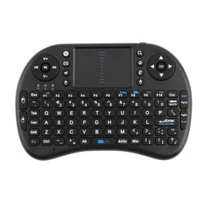 Universal MINI I8 Fly Mouse Touch Pad QWERTY Mini Wireless Keyboard 2.4G com Touchpad Handheld Keyboard USB para PC Android TV FlyMouse Mouses