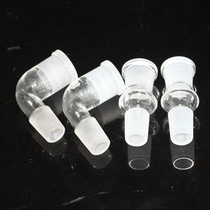 Bent Glass Adapter glass bong adapter 14mm 18.8mm male to female female to male joint glass bong