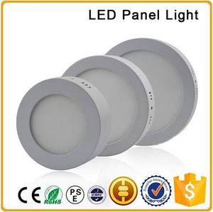 LED는 패널 표면 광 6W 12W 18W AC85-265V LED 라운드 알루미늄 아크릴 도광판으로 2,835 측 통 SMD 마운트