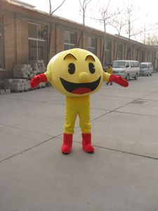 высококачественный костюм талисмана Real Pictures Deluxe Pacman, модный карнавальный костюм