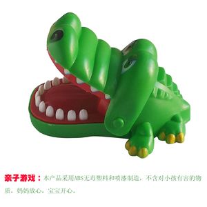Бесплатная доставка ребенок кусает руку крокодил игра большие зубы игрушки кусать прекрасные творческие игрушки