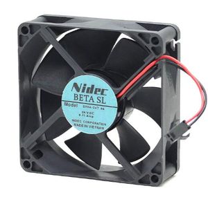 Original ABB frequency conversion Nidec cooling fan D08A-24TU 80*80*25 06 DC 0.11A 24V 2 wire
