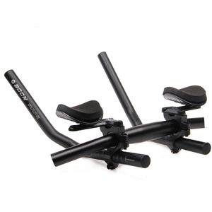Wholesale-Bicycle Mountain Cycling Bike Separated Relaxation Vice Handlebar Black Durable Useful Alloy Triathlon Rest Handle Bar