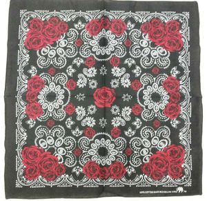 Çok kaliteli hip hop baskılı pamuklu kafa bandana unisex scarf 55x55cm toptan ücretsiz ekspres teslimat