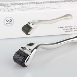 0.2mm-3.0mm Titânio 540 Microneedle Derma Roller Micro Agulhas Cuidado Terapia Cuidado DRS DRMAROLLER 540 Agulhas