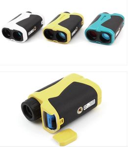 600m Mini Handheld Monokulär Laser Rangefinder Telescope Range Finder Distansmätare Golf Laser Rangefinder Hunting Measurement Tool