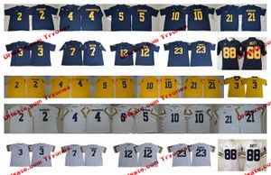 미시간 울버린 88 Jake Butt 3 Rashan Gary Chris Evans Tyree Kinnel Khaleke Hudson 10 Tom Brady Peppers Woodson Harbaugh Howard Jerseys