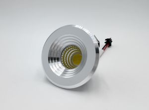10 piezas 5W 110V 220V vestíbulo vivir micro pequeño techo punto miniatura blanco Mini COB regulable LED downlight 5W abajo luz