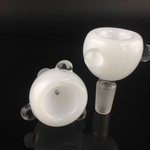 Mjölkig rökning Tillverkare Classics Glass Bowl 14.5 18.8mm Manlig fog för kvinnligt vattenrör