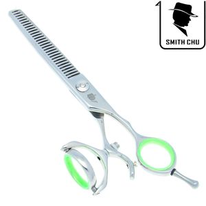 6.0Inch 2017 New SMITH CHU Hot Selling Hair Scissors Hair Thinning Barber Scissors Hairdressing Salon Shears 360 Degree Rotation, LZS0123