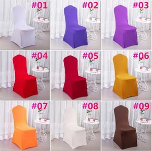 100 PCS Elastic Chair Set Wedding Dressing Party Party Banquet Wedding Banquet Hotel Decorative c174