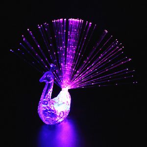 peacock finger lamp luminous color flash light soldering lights LED colorful creative toys for children LED Gloves