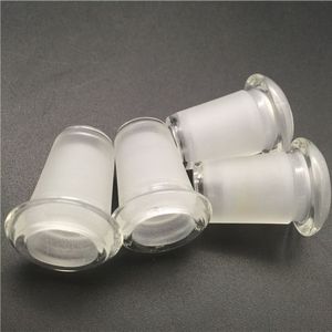 Glas Bong Adapter 14.4 18.8 Man till kvinnlig Joint 14mm 18mm Converter Rökning Tillbehör