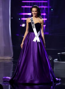 Wholesale pageant miss usa resale online - THE MISS TEEN USA Pageant Celebrity Dresses Dark Purple Satin Sweetheart Neck Formal Evening Occasion Dresses Cheap For Party Wear