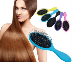 Wet & Dry Hair Brush Detangler women men Massage Comb With Airbags Combs For hairs Shower Brushes B537