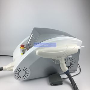 YAG Maszyna do usuwania tatuażu laserowego z jednym uchwytem i 3 wskazówkami laserowymi do odmładzania skóry Odmładzanie do usuwania pigmentu wybielanie skóry