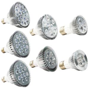 Dim Led ampul par38 par30 PAR20 85-240V 9 W 10W 14W 18W 24W 30W E27 LED Aydınlatma Spot Işık ışık yukarıdan aydınlatma