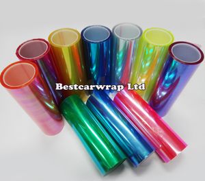 0 3x10m Roll Chameleon Headlight Tinting Film For Headlamp Tint Nechrome Vinyl Tint sticker1926