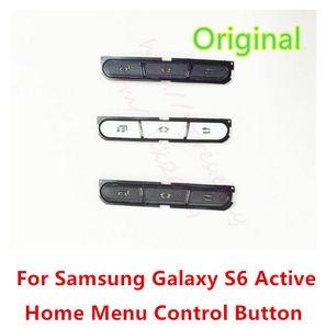 100% original novo retorno home menu botão de controle chave para samsung galaxy s6 ativo g890a 10 pçs / lote frete grátis