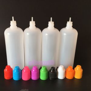 卸売120mlプラスチック製のドロッパーボトル空の子どものパルフキャップ長い薄い先端